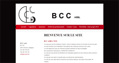 Desktop Screenshot of bccasbl.be